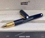 Montblanc Marc Newson Blue&Gold Rollerball Mont Blanc Knock Off Pens For Sale